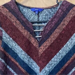 APT 9 Chevron Pattern Ladies Top size Small